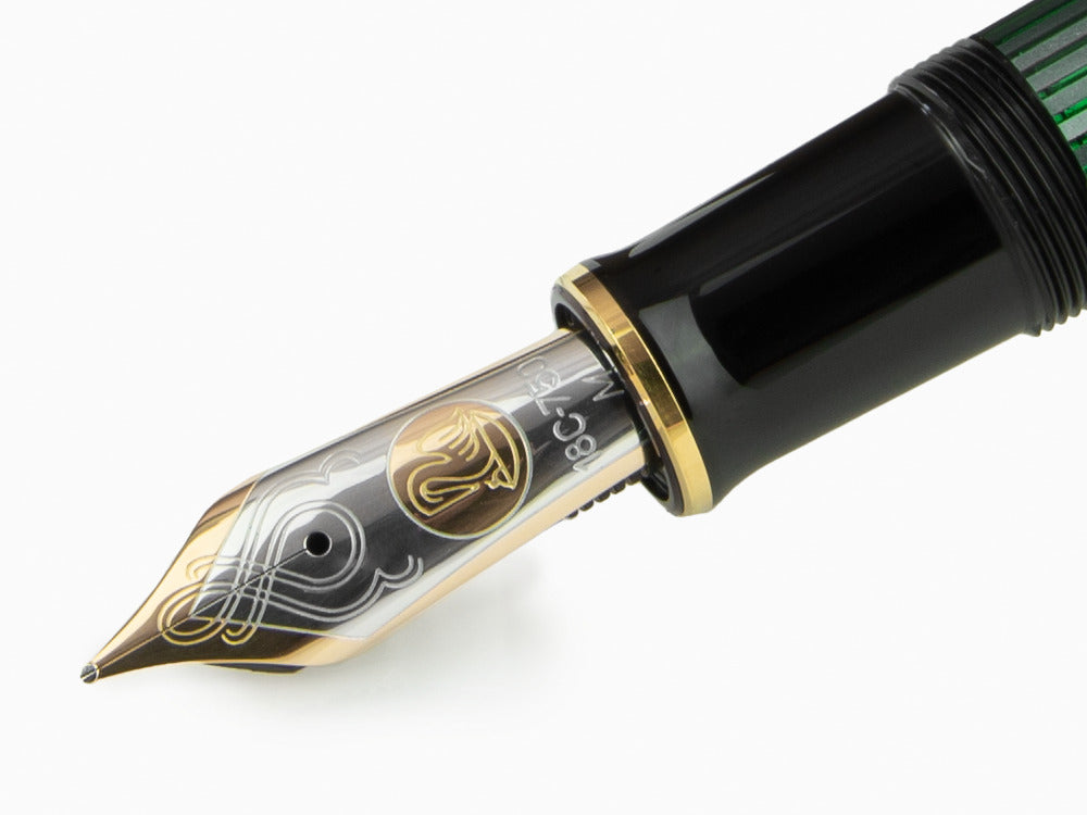 Estilográfica Pelikan Souverän M1000 - Negro/Verde, 987594