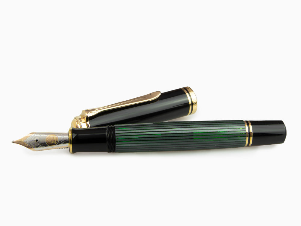 Estilográfica Pelikan Souverän M1000 - Negro/Verde, 987594