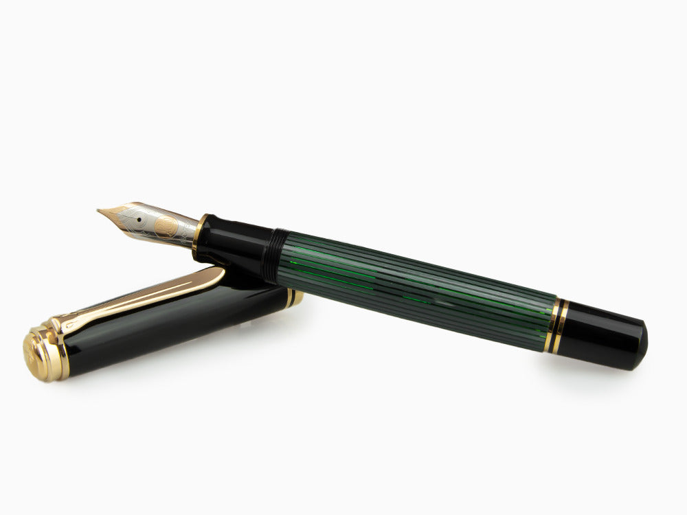 Estilográfica Pelikan Souverän M1000 - Negro/Verde, 987594