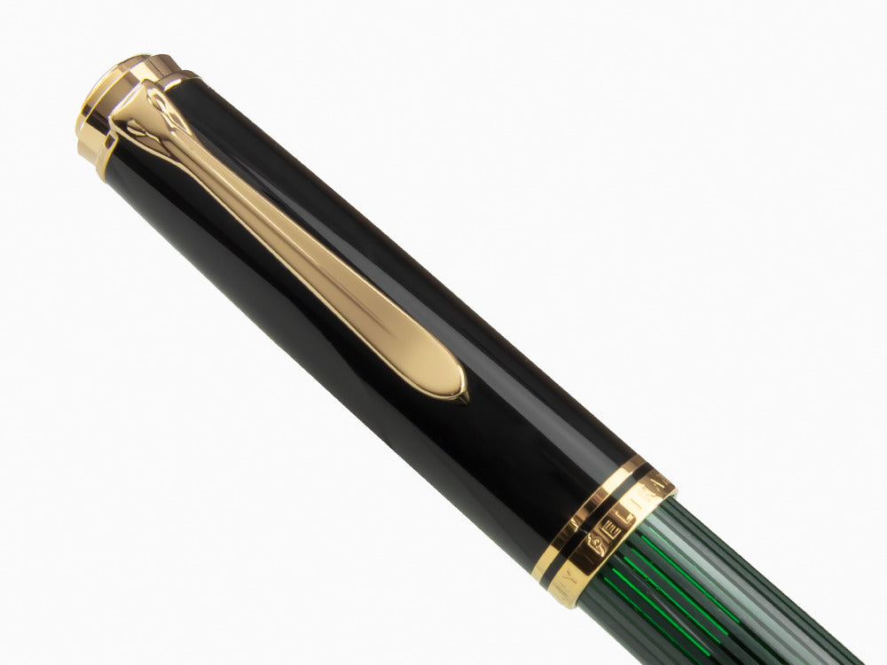 Estilográfica Pelikan Souverän M1000 - Negro/Verde, 987594