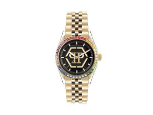 Reloj de Cuarzo Philipp Plein Date Superlative Lady, PVD Oro, 38 mm, PW2BA0623