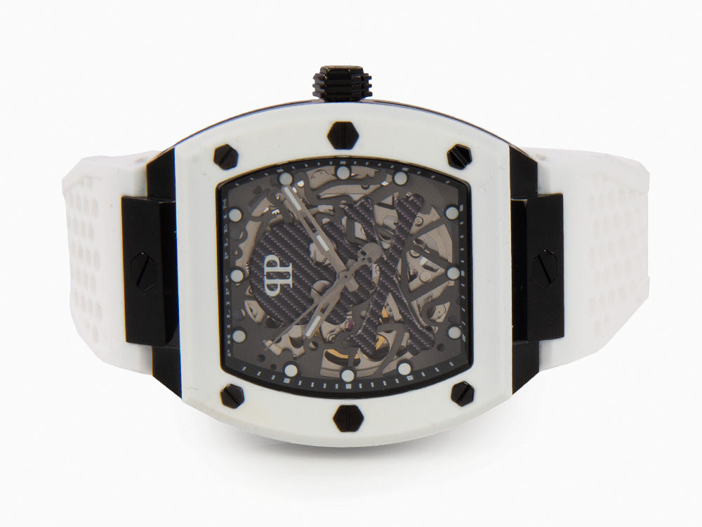 Reloj Automático Philipp Plein The Skeleton, PVD, Gris, 44 mm, PWBAA2424