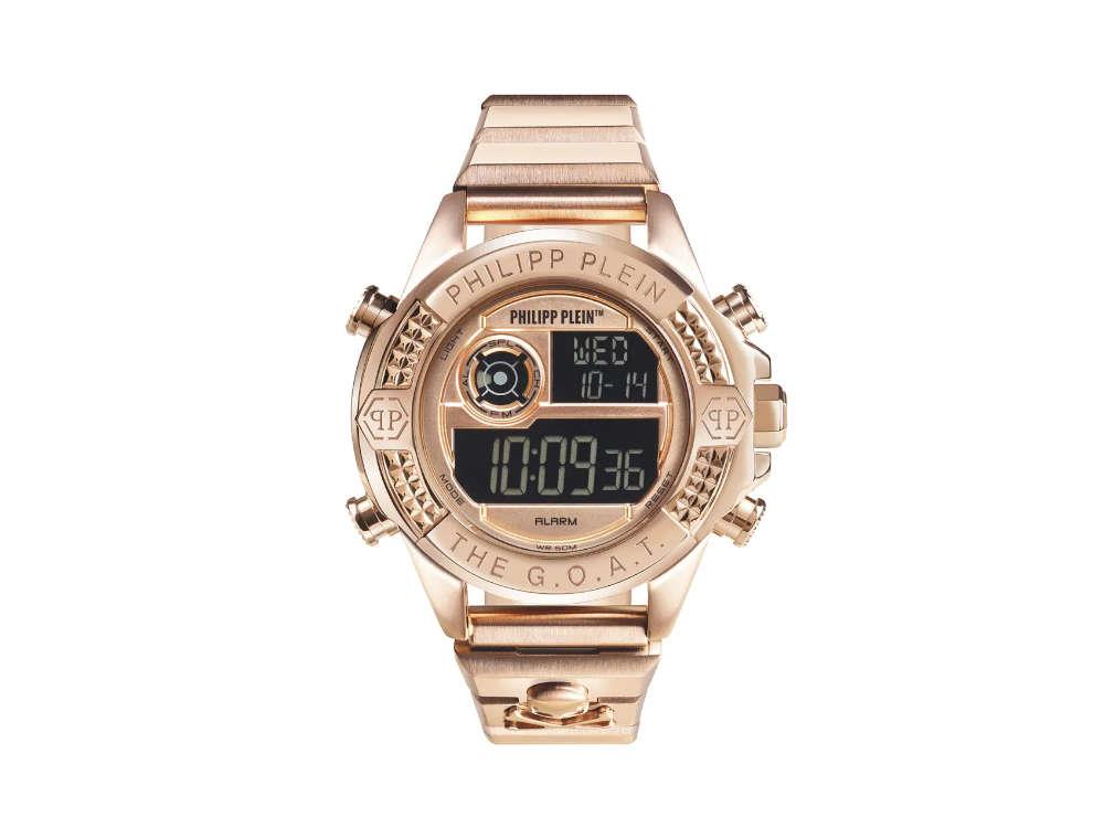 Reloj de Cuarzo Philipp Plein Hyper Sport, Oro rosa, 44 mm, PWFAA0421