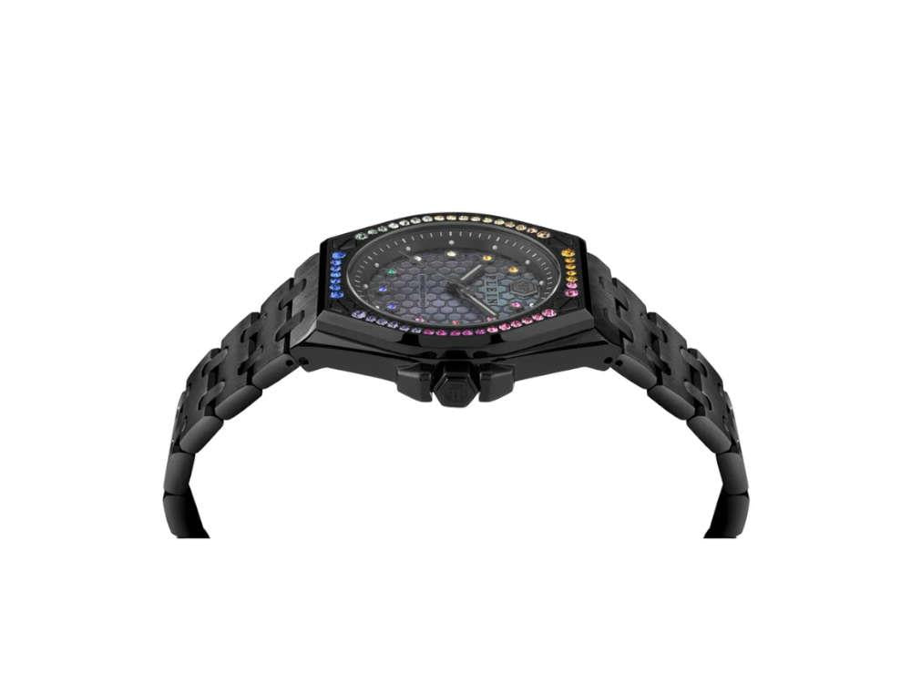 Reloj de Cuarzo Philipp Plein Extreme Lady, PVD, Negro, 38 mm, PWJAA1423