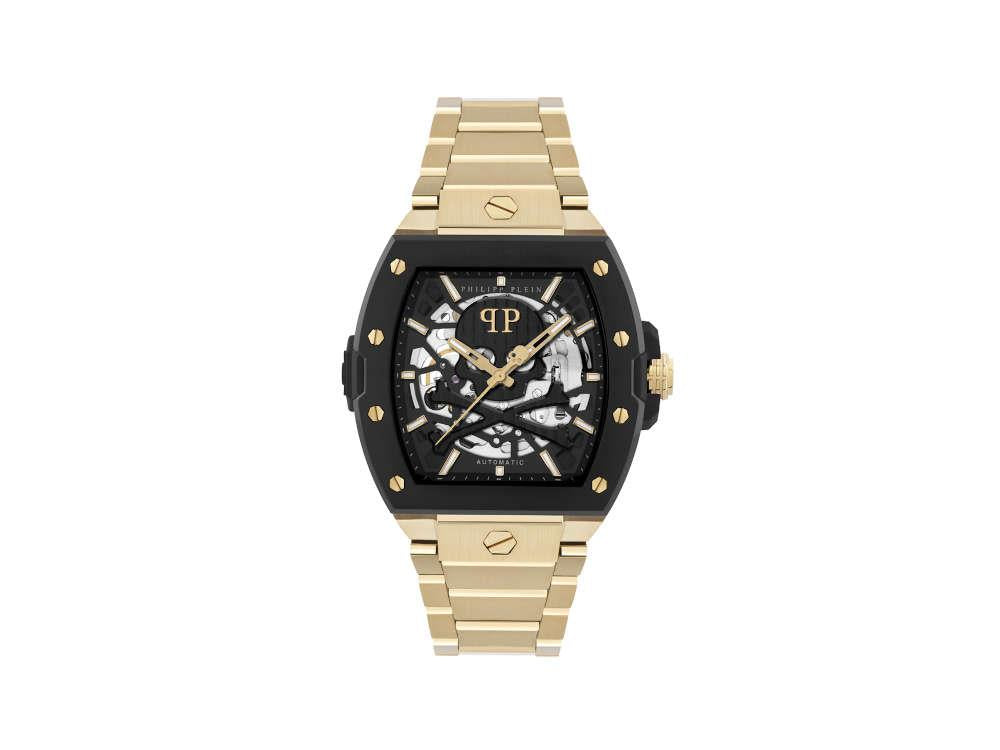 Reloj Automático Philipp Plein The Skeleton 2.0 Auto, Dorado, 44mm, PWJFA0625