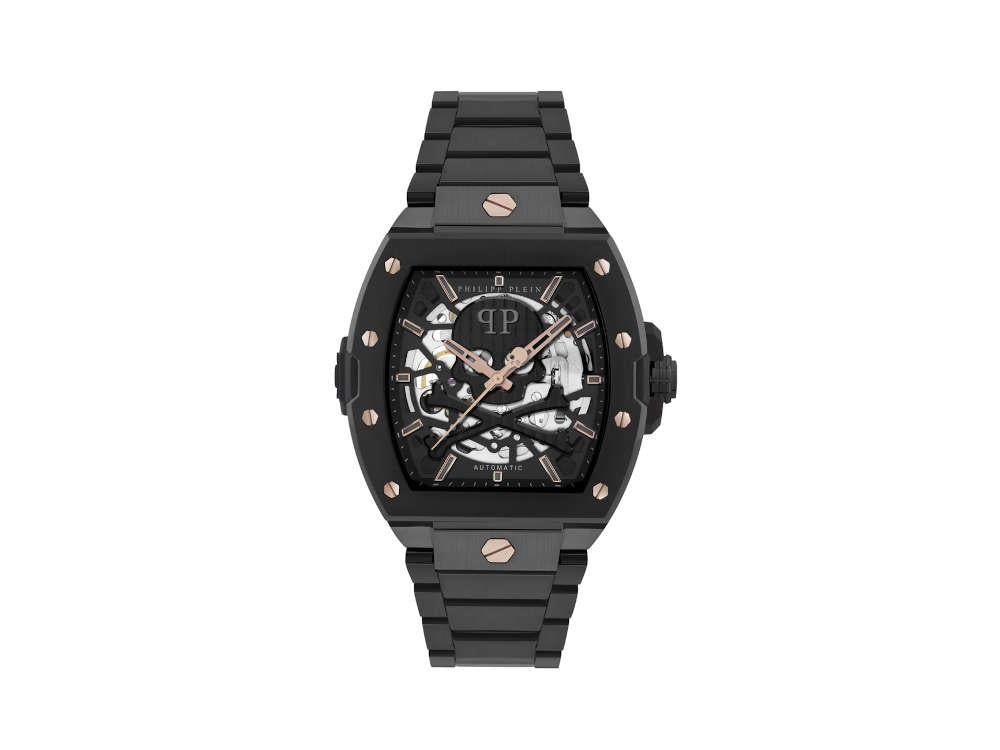 Reloj Automático Philipp Plein The Skeleton 2.0 Auto, PVD, 44mm, PWJFA0725