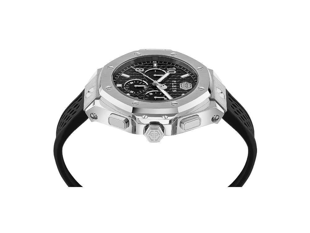 Reloj de Cuarzo Philipp Plein Chrono Royal, Negro, 46 mm, PWPRA0124