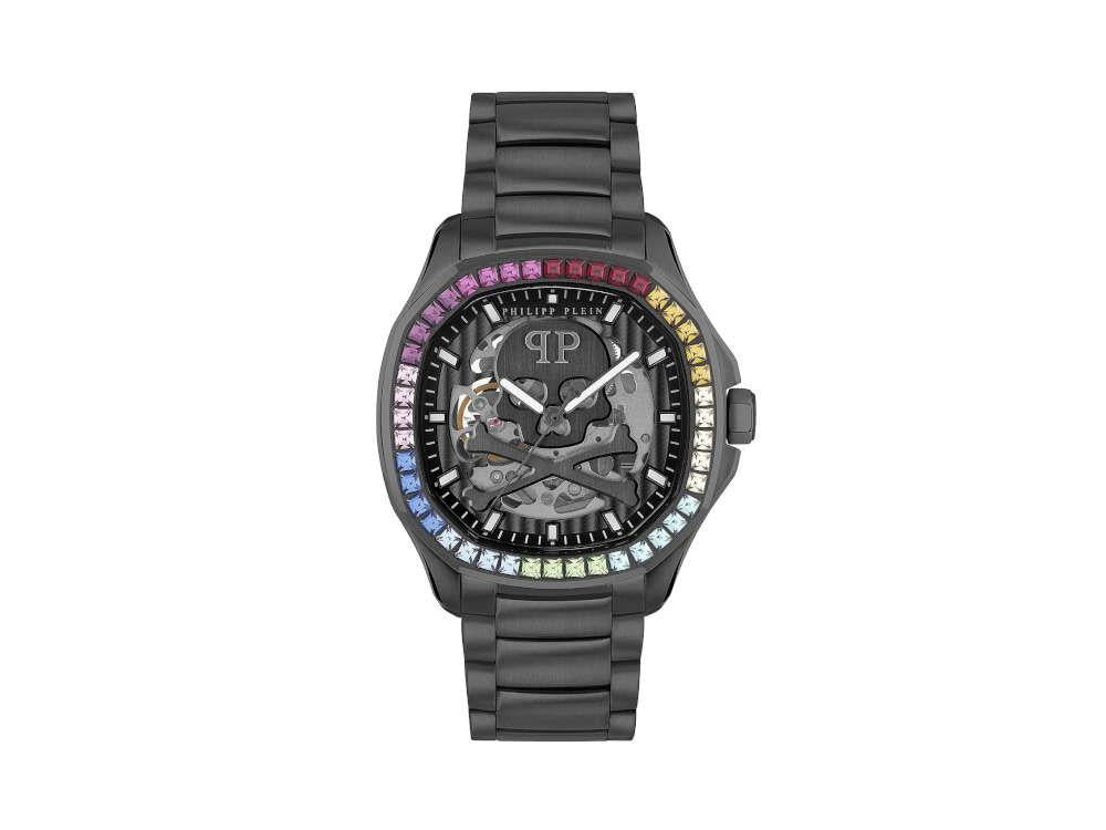 Reloj Automático Philipp Plein Plein Philipp 42 mm, PVD, Negro, PWRAA0823