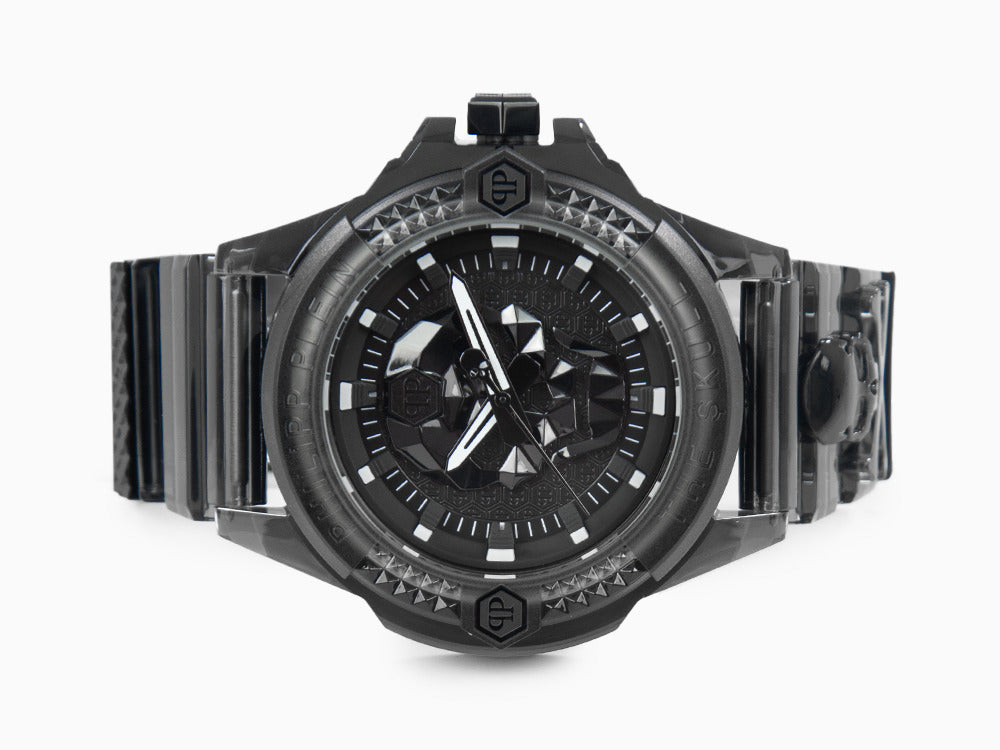 Reloj de Cuarzo Philipp Plein The Skull Synthetic, Policarbonato, 44mm PWWAA0523