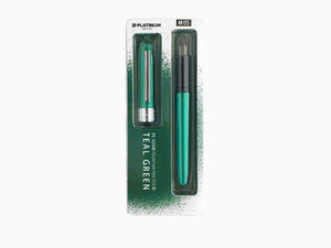 Pluma Estilográfica Platinum Plaisir, Teal Green 2020, PGB-1500-45