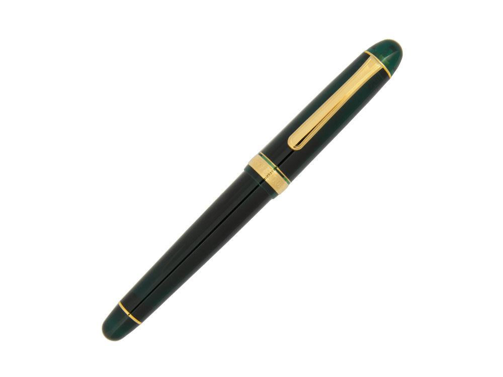 Pluma Estilográfica Platinum Century Laurel Green, Resina, PNB-15000A-41