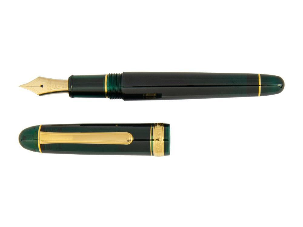 Pluma Estilográfica Platinum Century Laurel Green, Resina, PNB-15000A-41