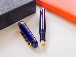 Pluma Estilográfica Platinum Century Chartres Blue, PNB-15000A-51