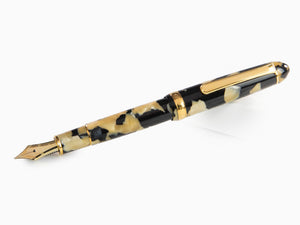 Pluma Estilográfica Platinum Celluloid Calico y Oro - PTB-30000S-67