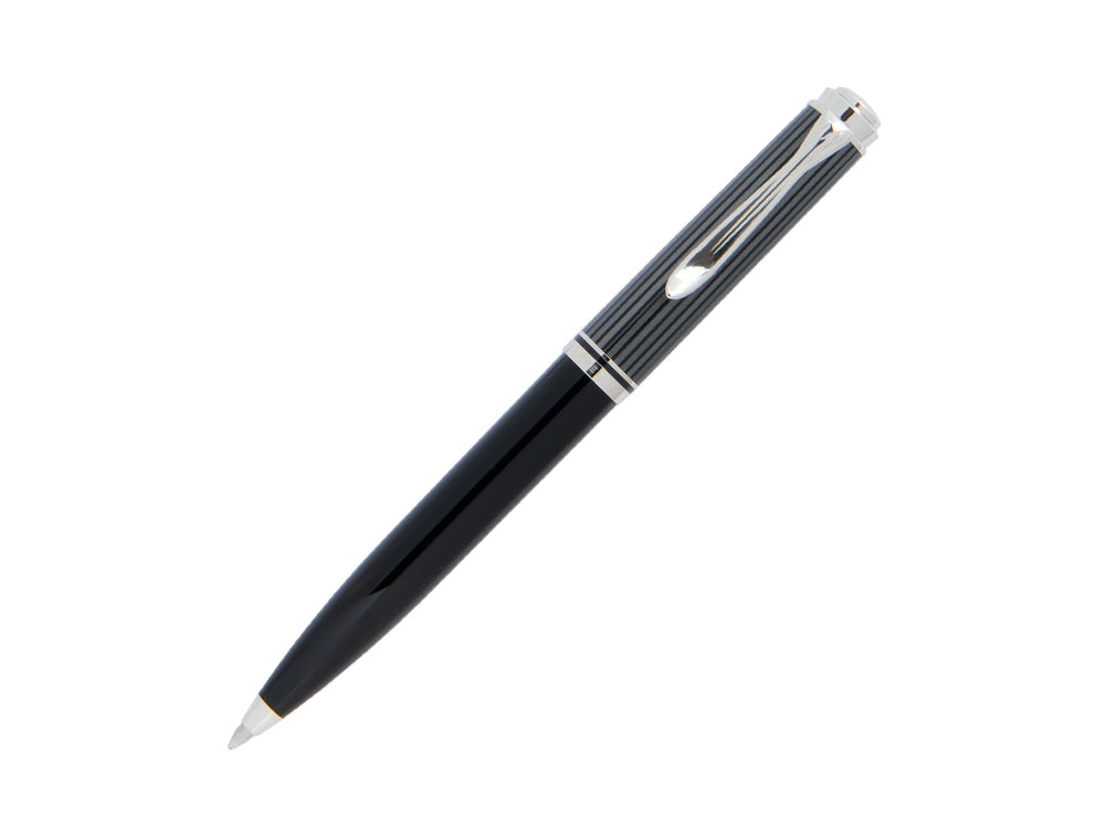 Bolígrafo Pelikan Souverän M605 Streseman, Resina Negra, Paladio, 813648