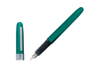 Pluma Estilográfica Platinum Plaisir, Teal Green 2020, PGB-1500-45