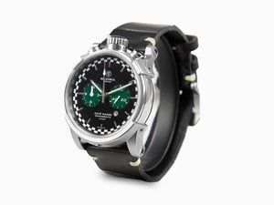 Reloj de Cuarzo Scuderia Café Racer, Negro, 44 mm, Edición Limitada, CS10162/LE