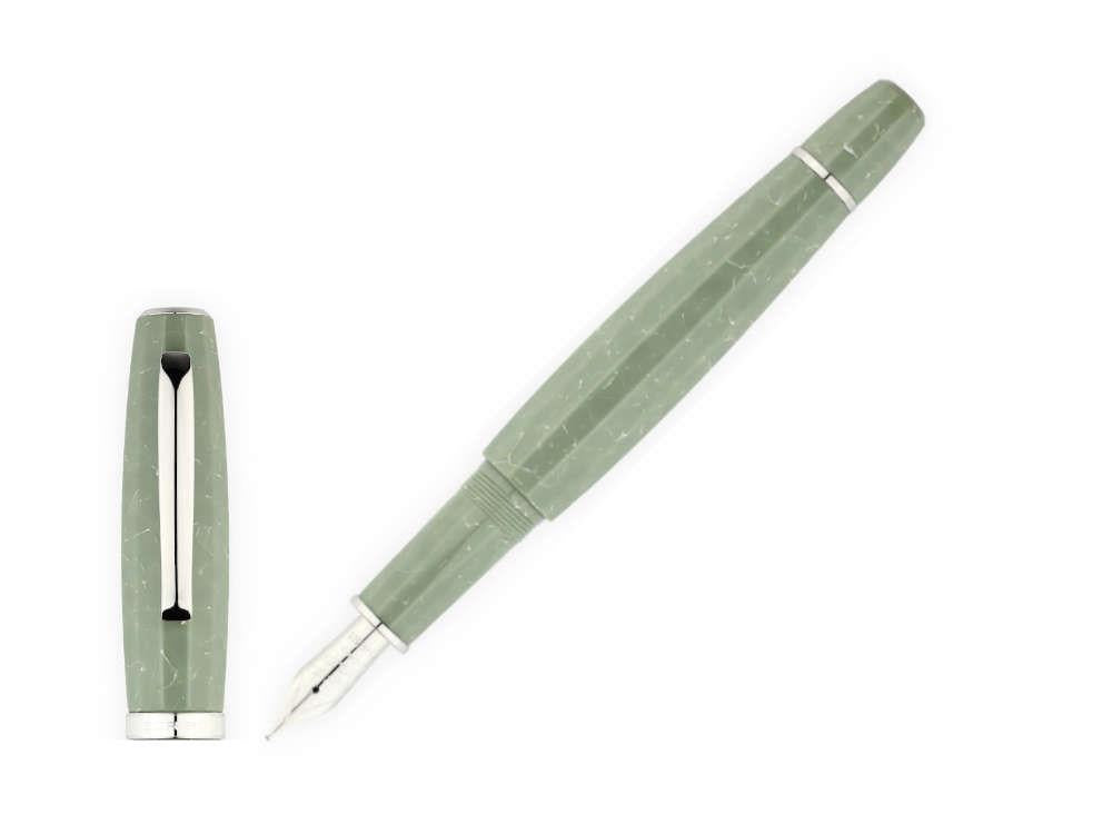 Pluma Scribo Feel Verde Antico, 14K, Edición Limitada, FEEFP26PL1403