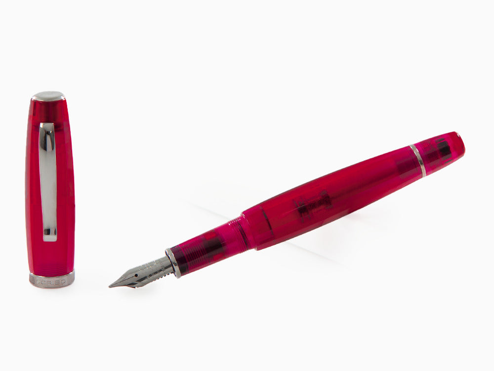 Pluma Scribo Feel Ombre Magenta,14K, Edición Limitada, FEEFP27RT1403