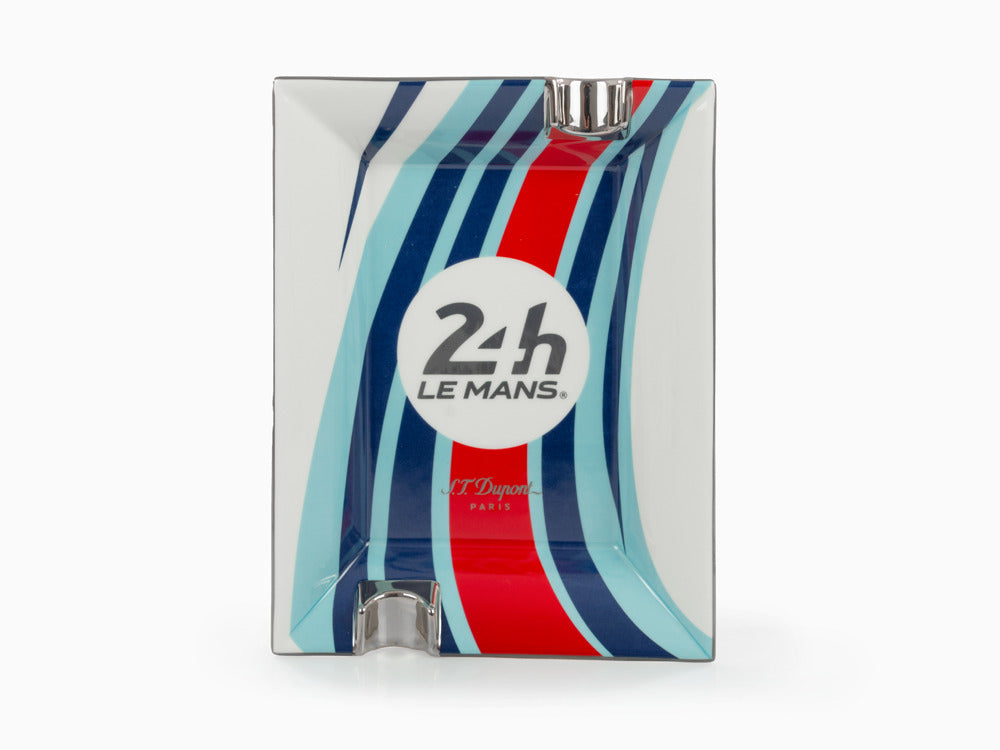 Cenicero S.T. Dupont 24H Du Mans, Porcelana, Blanco, 006488