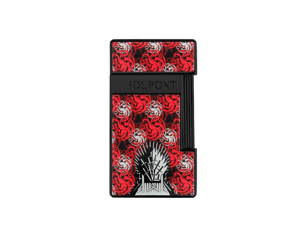 Encendedor S.T. Dupont Game of Thrones Slimmy, Negro, Edición Limitada, 028112