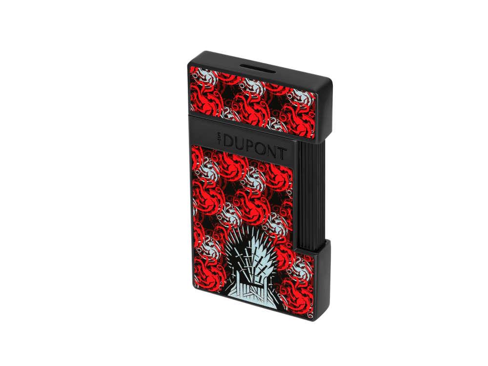 Encendedor S.T. Dupont Game of Thrones Slimmy, Negro, Edición Limitada, 028112