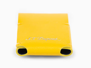 Funda Encendedor S.T. Dupont Minijet, Piel, Blando, Amarillo, 183053