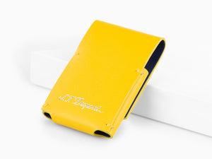 Funda Encendedor S.T. Dupont Minijet, Piel, Blando, Amarillo, 183053