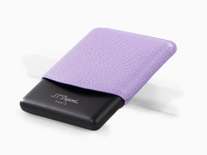 Funda S.T. Dupont Velvet Animation Lilac, Piel, Lila, 183092