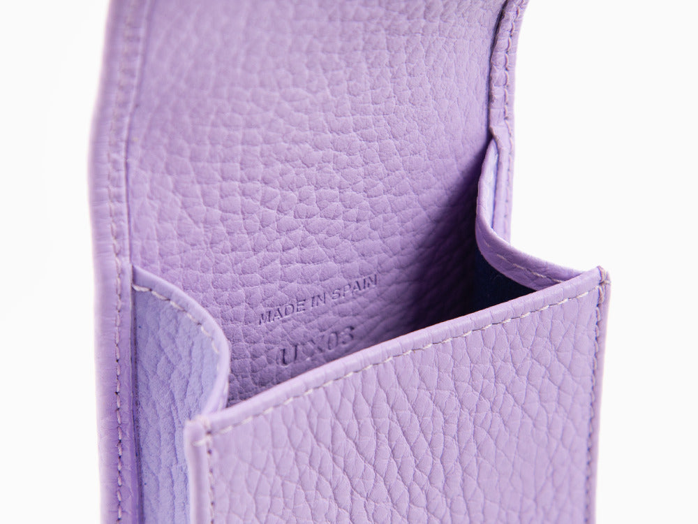 Funda S.T. Dupont Velvet Animation Lilac, Piel, Lila, 183462