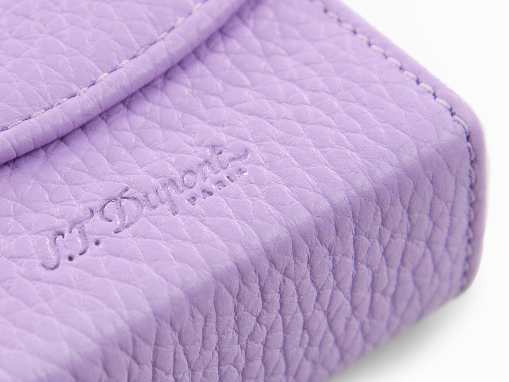 Funda S.T. Dupont Velvet Animation Lilac, Piel, Lila, 183462