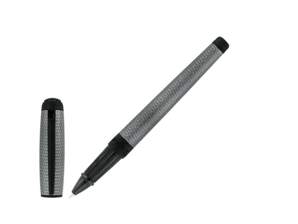 Roller S.T. Dupont Line D Velvet Animation Graphite, Laca, Gris, PVD, 412002L