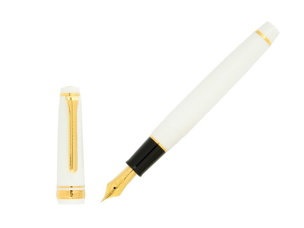 Estilográfica Sailor Professional Gear Slim Gold, Blanco, 11-1221-410