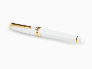 Estilográfica Sailor Professional Gear Slim Gold, Blanco, 11-1221-410