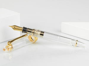 Estilográfica Sailor 1911 Large Series, Demonstrator, Oro 24K