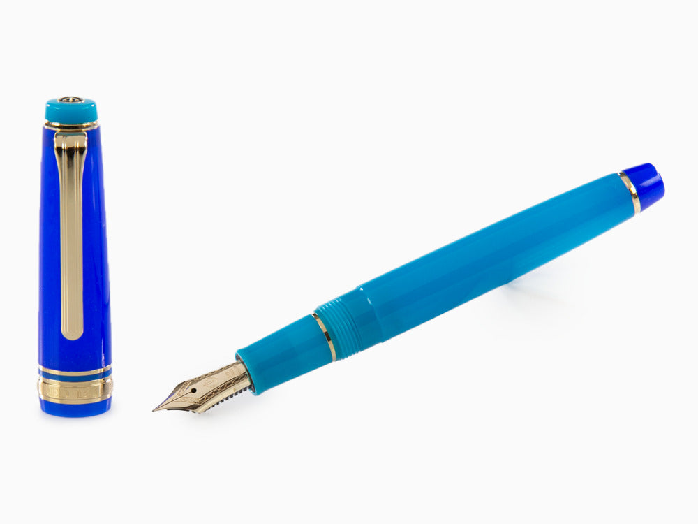 Pluma Estilográfica Sailor PG Slim Blue Quasar, Especial, 11-8749-440