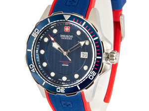 Reloj de Cuarzo Swiss Military Hanowa Aqua Neptune Diver, Azul, 6-4315.04.003