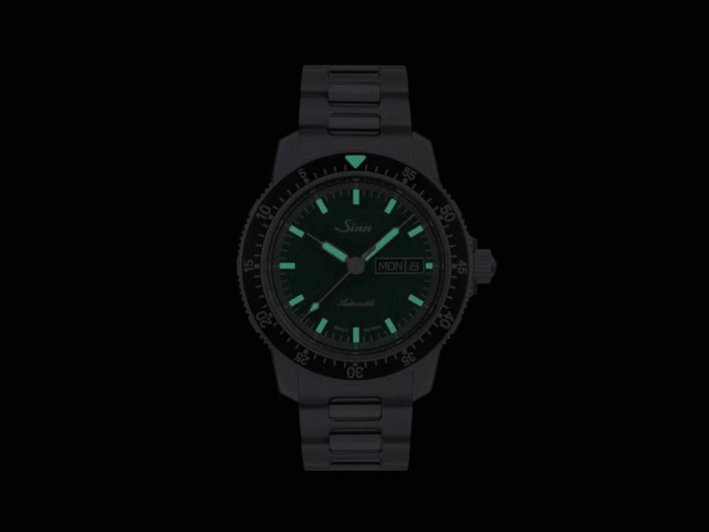 Reloj Automático Sinn 104 St Sa I MG, SW 220-1, 41 mm, Verde, 104.0131 MB60