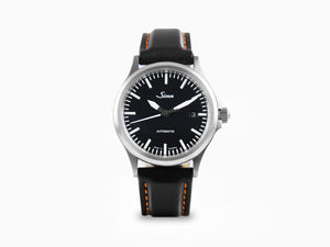 Reloj Automático Sinn 556 I, Negro, Correa de piel, 556.010 LB126