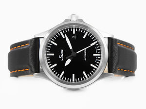 Reloj Automático Sinn 556 I, Negro, Correa de piel, 556.010 LB126