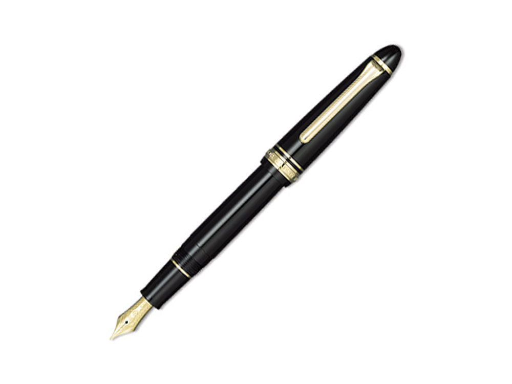 Estilográfica Sailor 1911 Standard Series, Negro, Oro, 11-1219-420