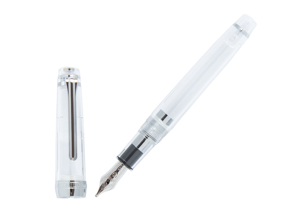 Estilográfica Sailor Professional Gear Slim Demonstrator Silver, Cromo