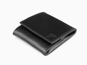 Monedero Tibaldi Leather, Negro, Piel, Algodón, LTM-CP