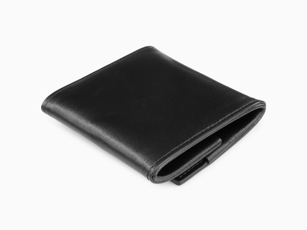 Monedero Tibaldi Leather, Negro, Piel, Algodón, LTM-CP