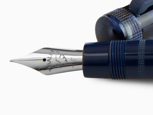 Pluma Estilográfica Tibaldi Perfecta Stonewash Blue, Azul, PFC-781-FP