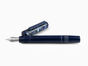 Pluma Estilográfica Tibaldi Perfecta Stonewash Blue, Azul, PFC-781-FP