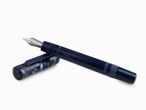 Pluma Estilográfica Tibaldi Perfecta Stonewash Blue, Azul, PFC-781-FP