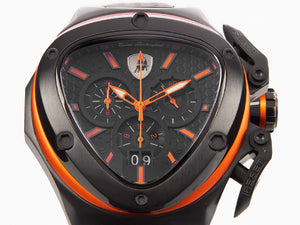 Reloj de Cuarzo Tonino Lamborghini Spyder X Naranja, 53 mm, Cronógrafo, T9XB