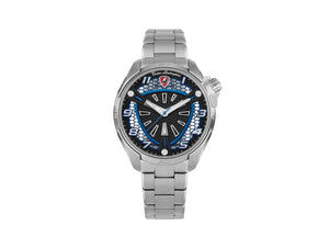 Reloj de Cuarzo Tonino Lamborghini Shock Abs, 42 mm, Brazalete, TLABSB-SS-B