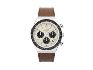 Reloj de Cuarzo Timex Q Timex, Beige, 40 mm, Cronógrafo, TW2V42800